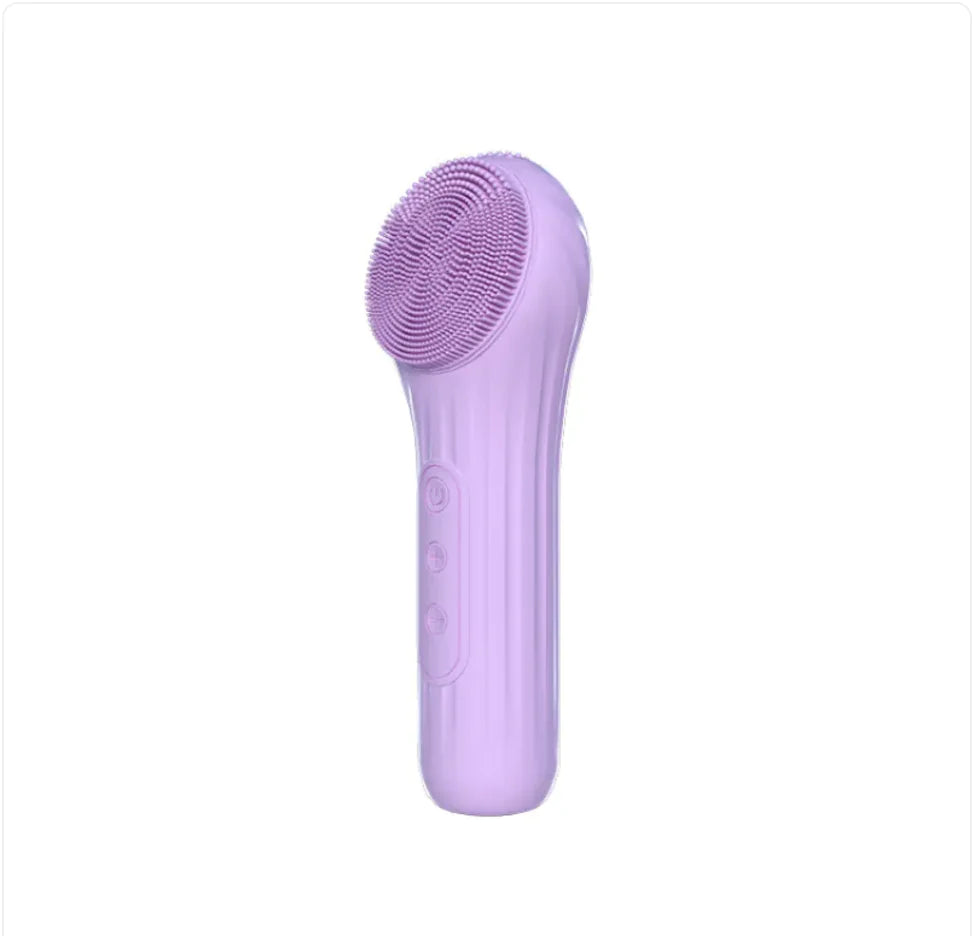 Cepillo Facial Eléctrico de Silicona - Limpieza Profunda y Suave