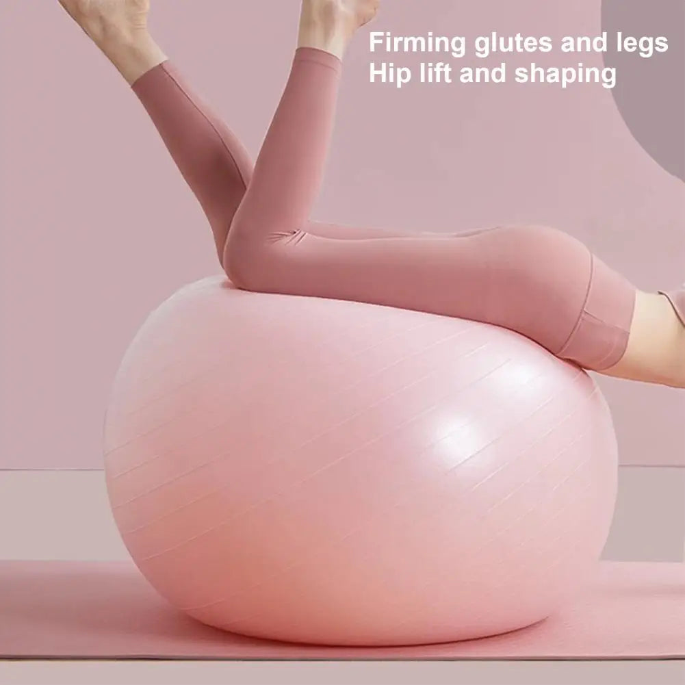 Pelota de Yoga Antideslizante | 75cm con Bomba Incluida | Yoga, Pilates, Rehabilitación