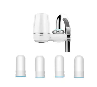 Filtro Purificador de Agua para Grifo - Diseño Compacto y Eficiente