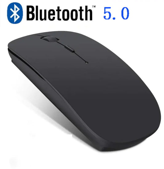 Mouse Inalámbrico Bluetooth 5.0 | Silencioso y Recargable