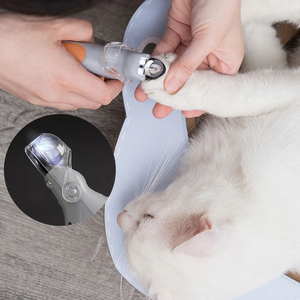 Cortaúñas LED para Mascotas | Precisión y Seguridad al Cortar