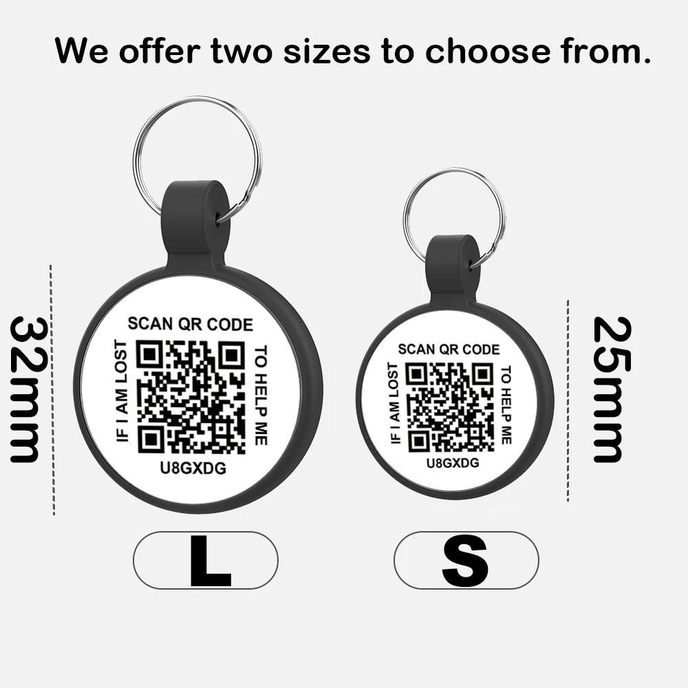 Etiqueta Inteligente con QR para Mascotas | ¡HELLO I´M LOST! + Alerta por Correo