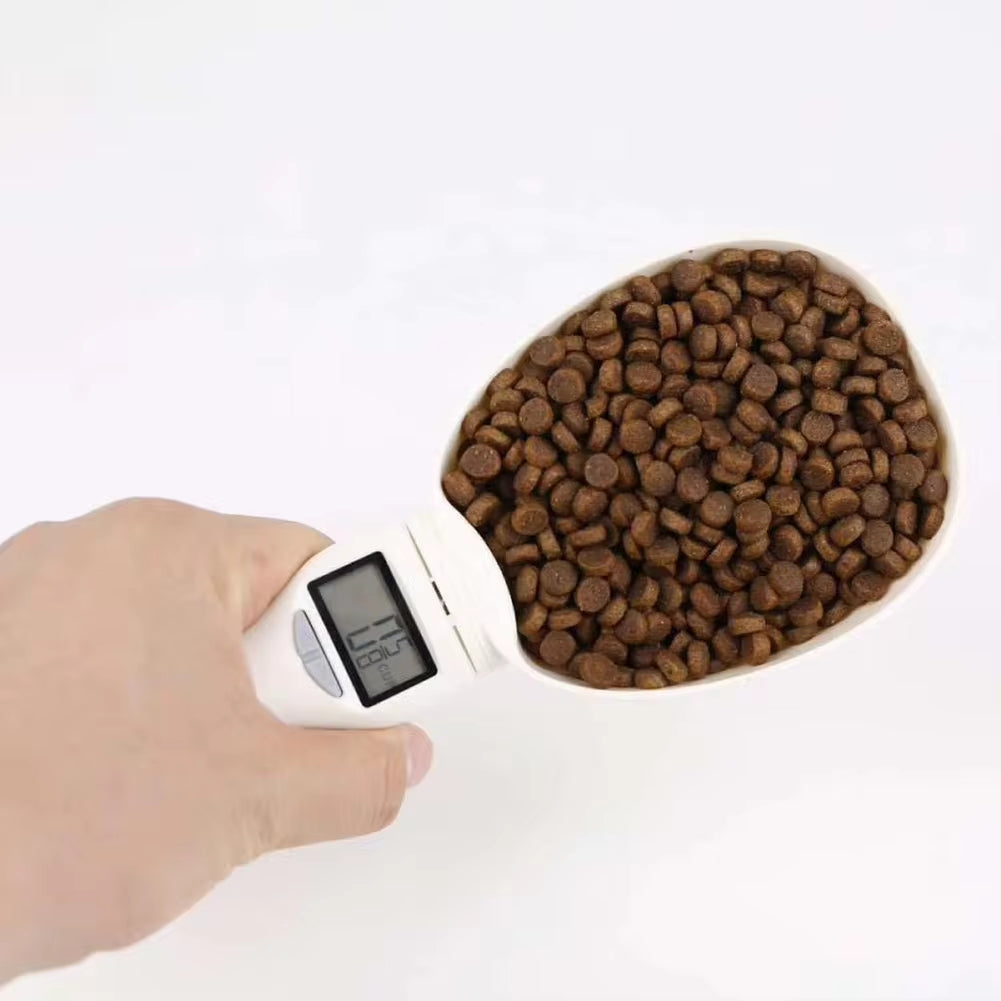 Cuchara Medidora Electrónica para Mascotas | Control Preciso de la Alimentación
