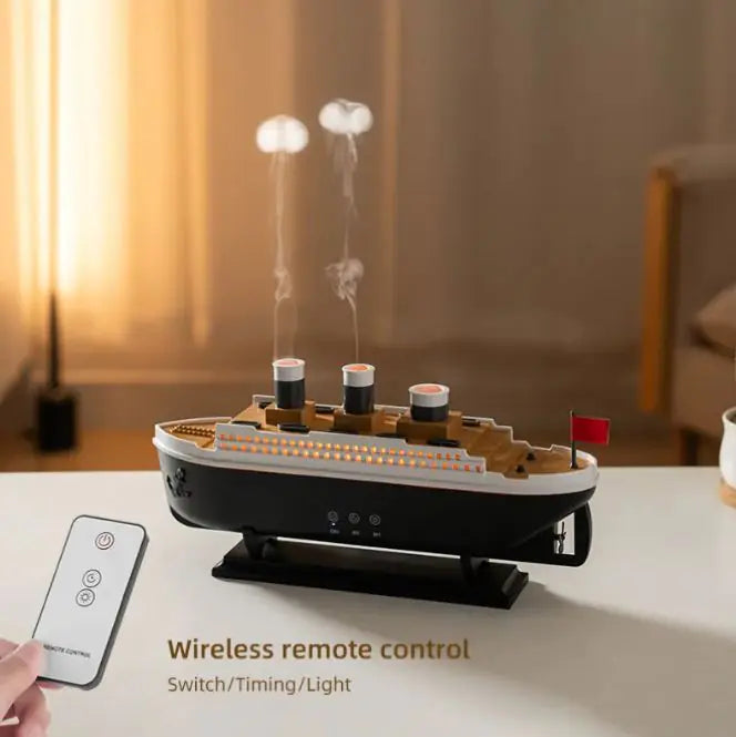 Humificador Titanic con Luces LED - Vapor Decorativo