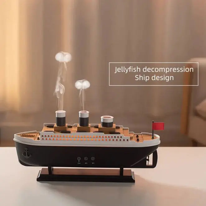 Humificador Titanic con Luces LED - Vapor Decorativo