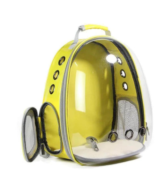 Mochila para Gatos Tipo Cápsula Espacial - Uso Exterior