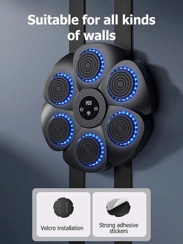 Maquina de Boxeo con Bluetooth | Entrena desde Casa con Ritmo y Potencia