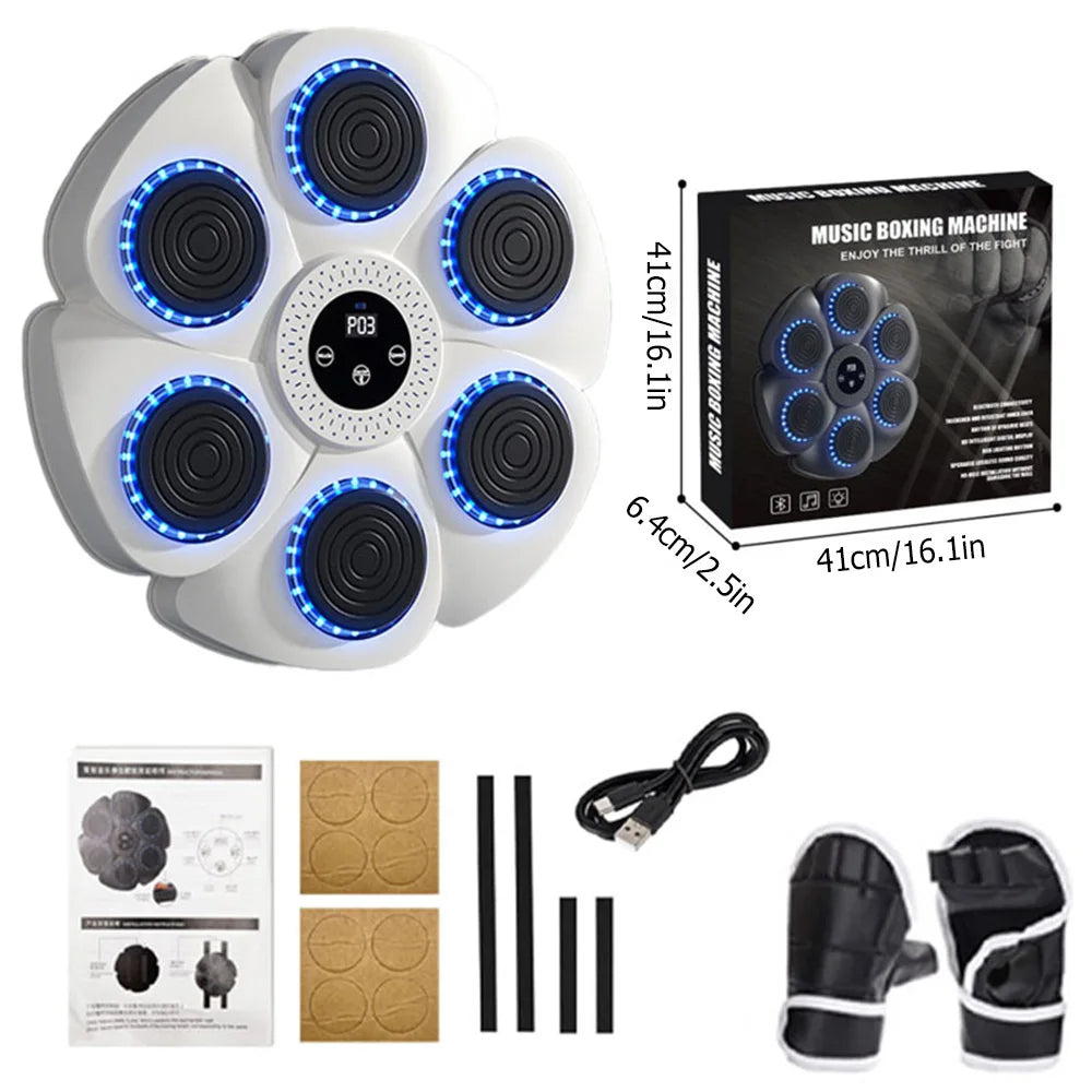 Maquina de Boxeo con Bluetooth | Entrena desde Casa con Ritmo y Potencia