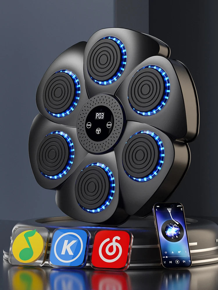 Maquina de Boxeo con Bluetooth | Entrena desde Casa con Ritmo y Potencia