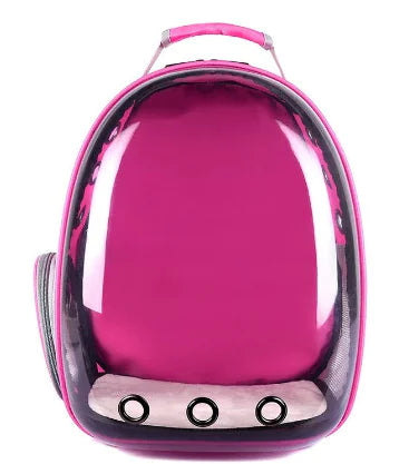Mochila para Gatos Tipo Cápsula Espacial - Uso Exterior
