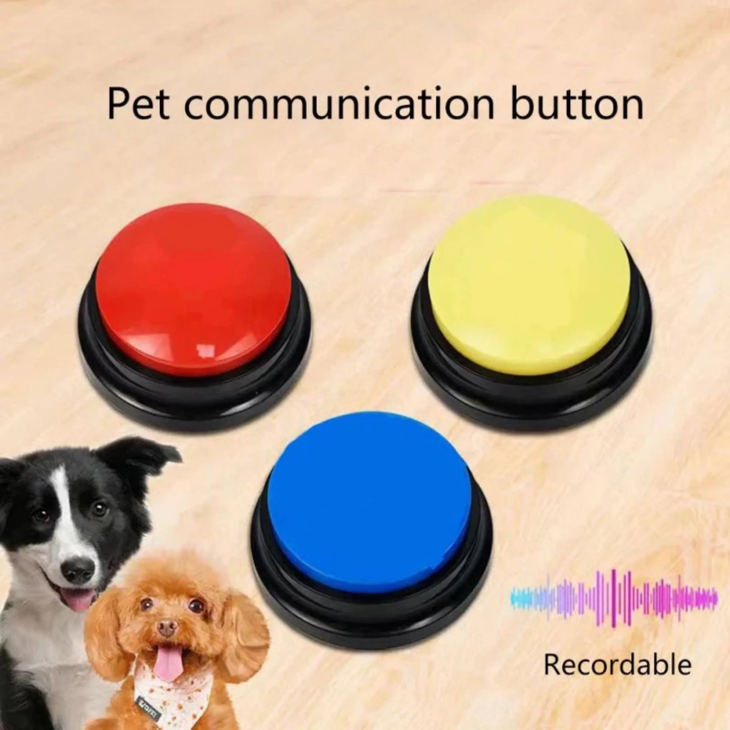 Botones Inteligentes para Perros - Enseñales a comunicar