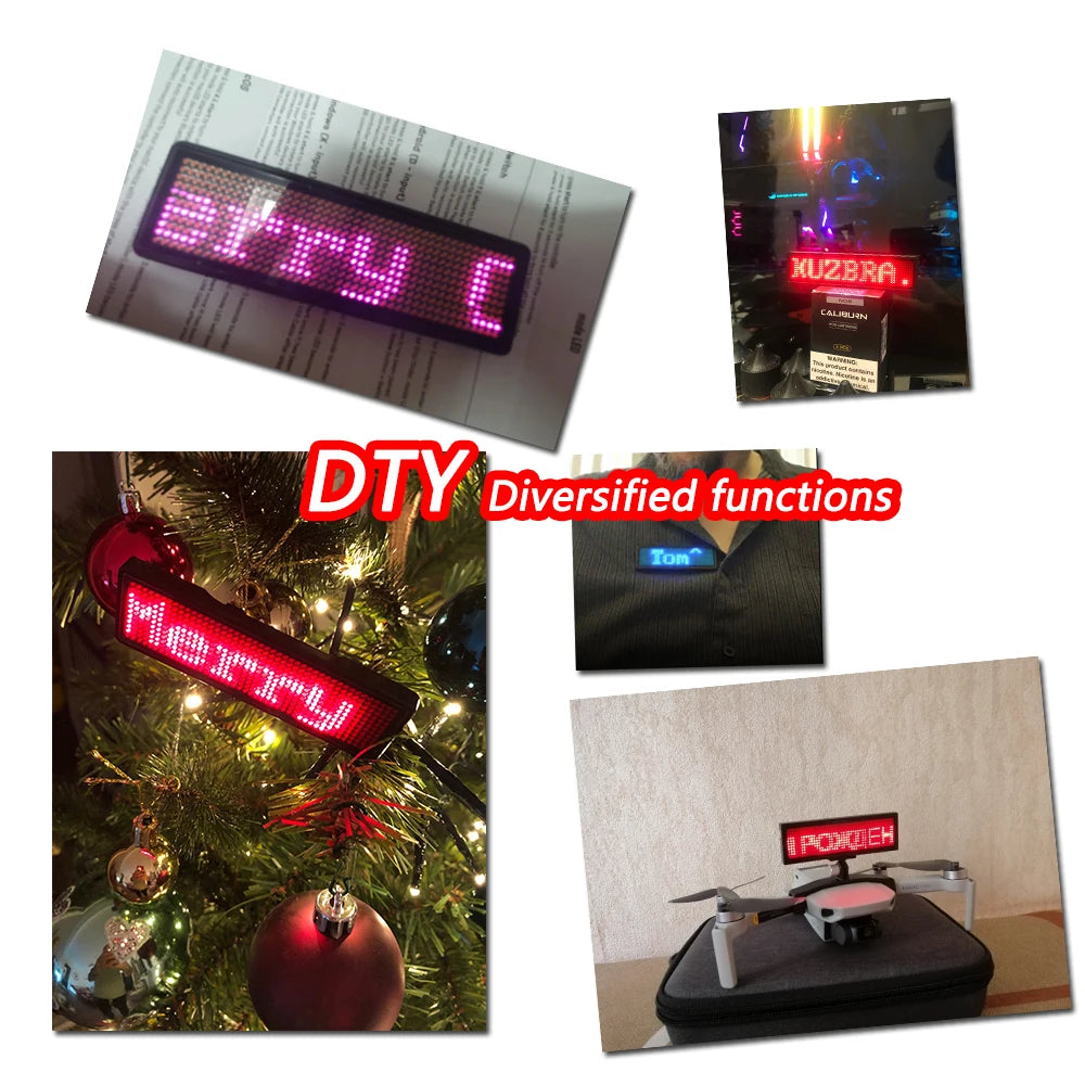 Cartel LED Bluetooth Recargable | Programé Mensajes desde su Celular