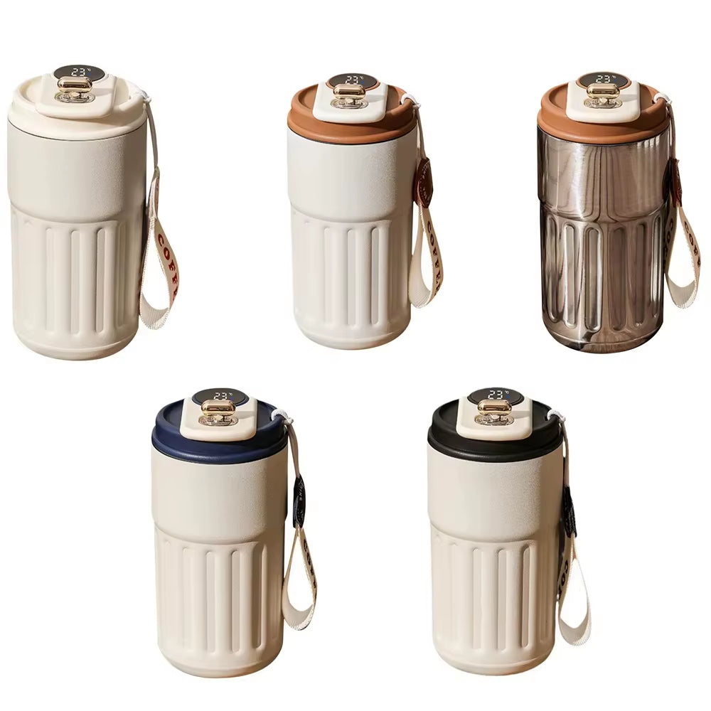 Termo Inteligente con Pantalla LED | Acero Inoxidable 450ml