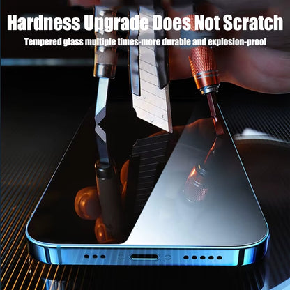 4 Vidrio Templado | Para Iphone 11, 12, 13, 14, XR, XS, 8, 7, SE, y mas...