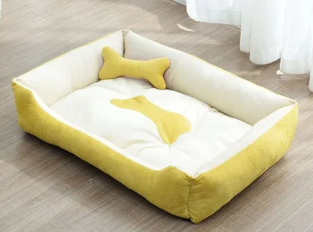 Cama Antiestrés de Peluche para Mascotas | Ultra Suave y Lavable 