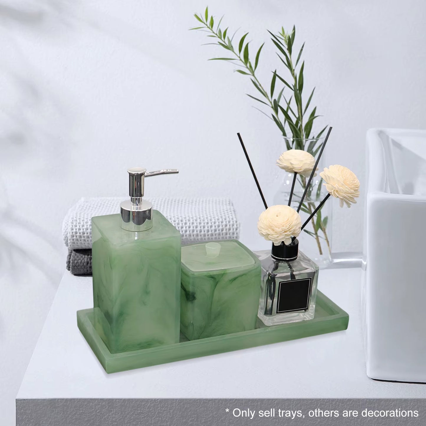 Bandeja simulación Mármol Nórdico | Decoración 