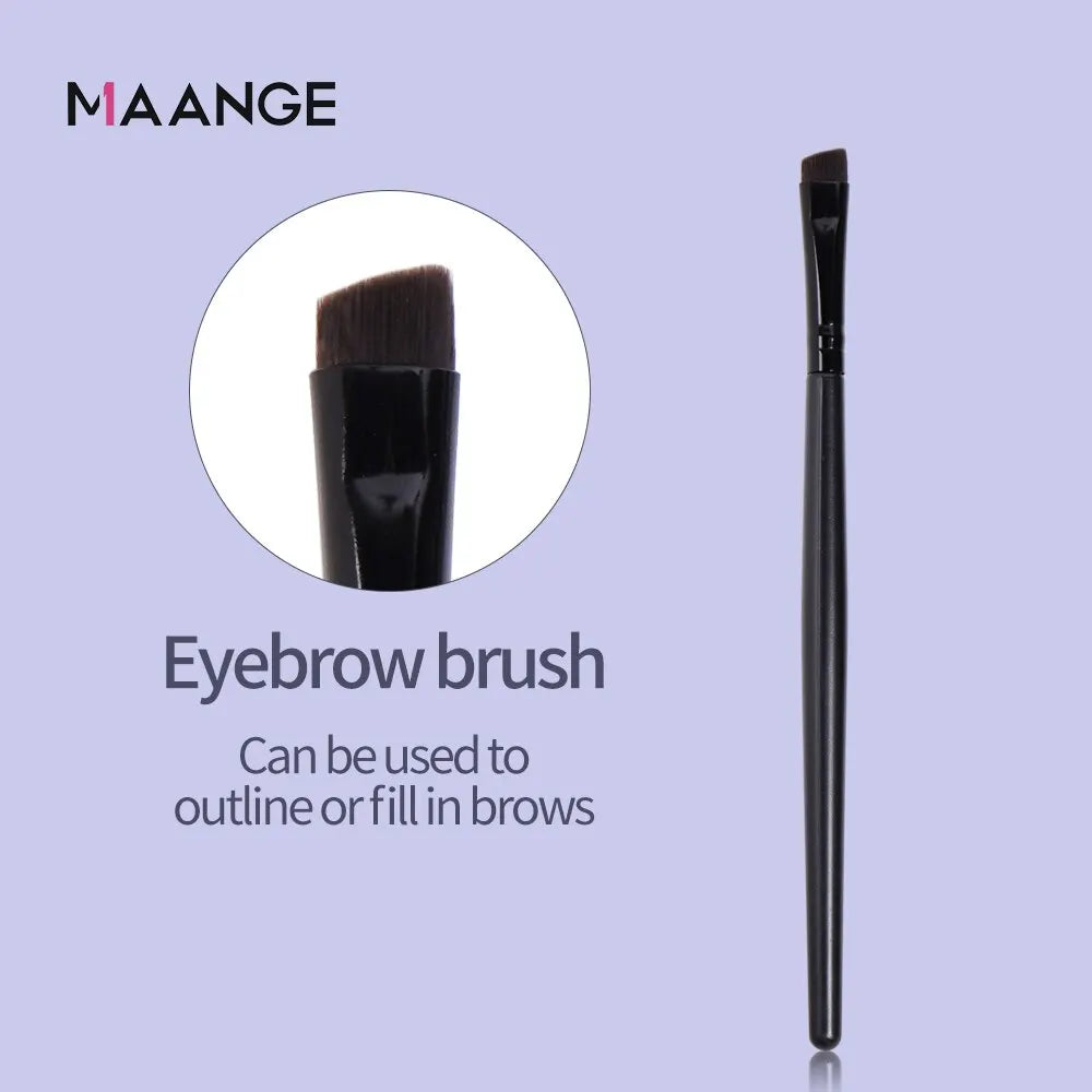 Kit de Brochas para Ojos | 6 Pinceles de Precisión para Sombra y Delineado 