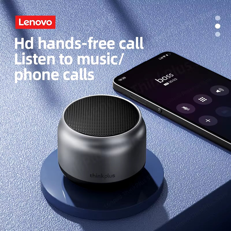 Altavoz Bluetooth Lenovo K30 | Portatil, Resistente al Agua, Sonido Envolvente y Graves Potentes 