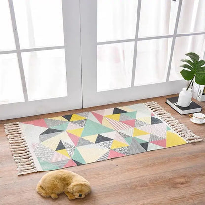 Alfombra estilo Nórdico - Lino y Algodón