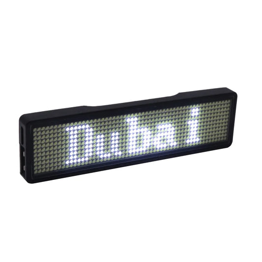 Cartel LED Bluetooth Recargable | Programé Mensajes desde su Celular