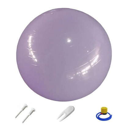 Pelota de Yoga Antideslizante | 75cm con Bomba Incluida | Yoga, Pilates, Rehabilitación  