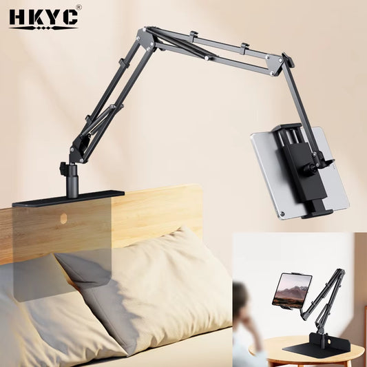 Soporte para Tablet y Celular Ajustable 360° | Para Cama, Escritorio o Estudio