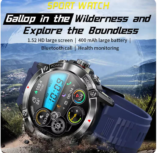 Titan Track Smartwatch - Resistente, Deportivo e Inteligente