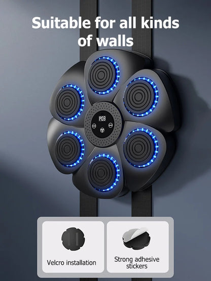 Maquina de Boxeo con Bluetooth | Entrena desde Casa con Ritmo y Potencia 
