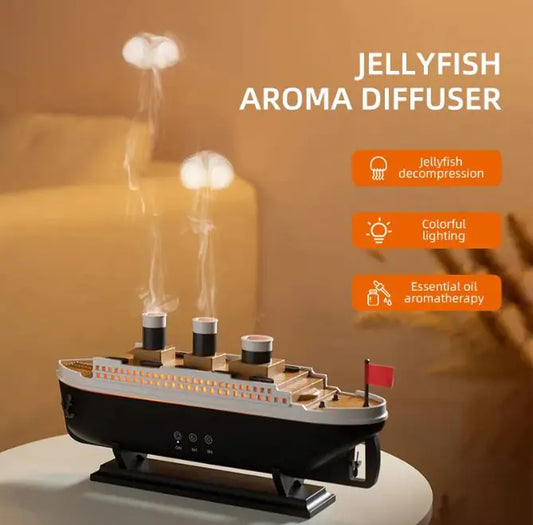 Humificador Titanic con Luces LED - Vapor Decorativo