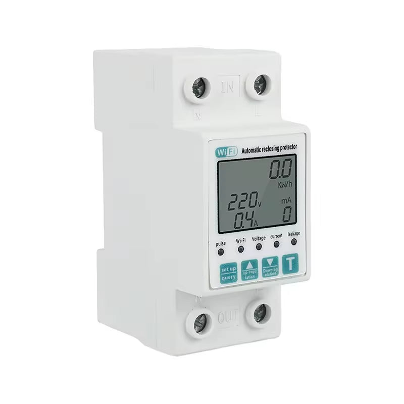 Disyuntor Inteligente Wifi TUYA - Control Total de Energía desde tu Celular 