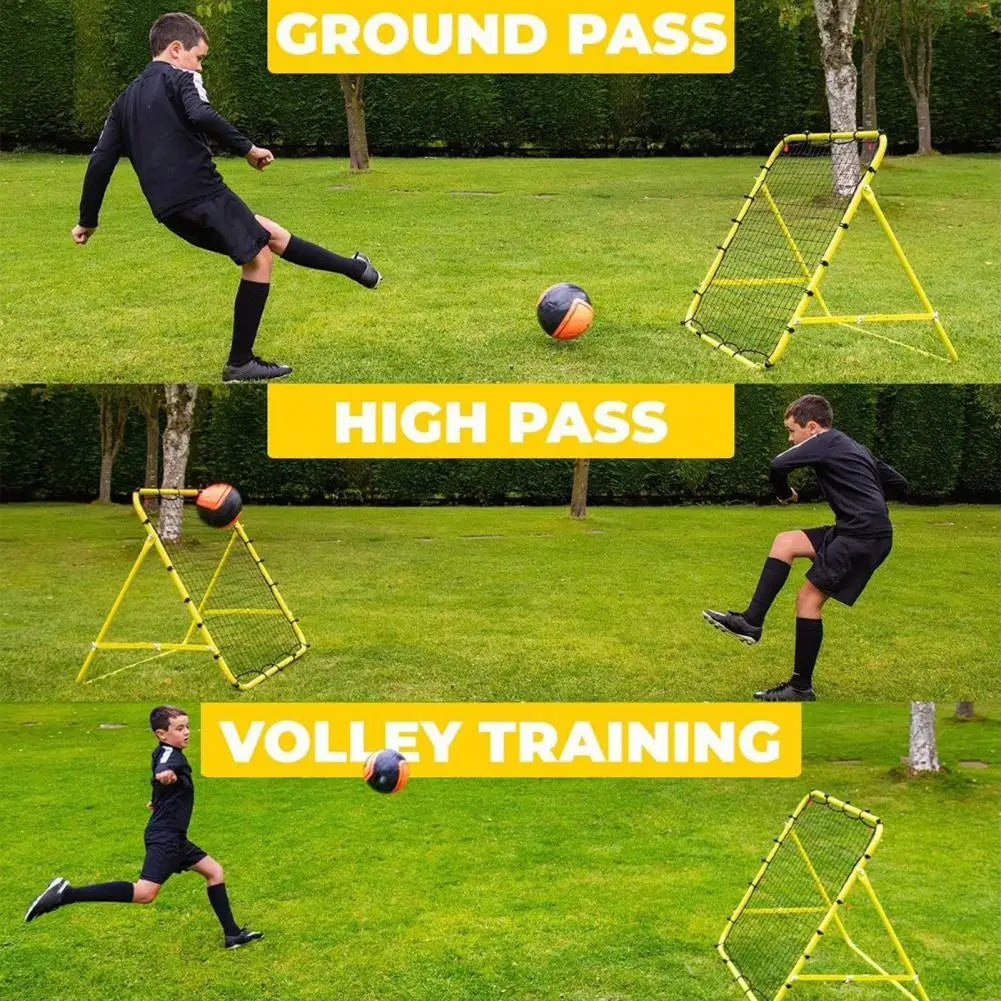 Red Rebotadora de Futbol | Entrenamiento de Precisión y Control con Angulo Ajustable  
