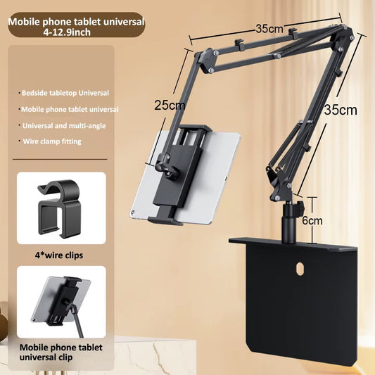 Soporte para Tablet y Celular Ajustable 360° | Para Cama, Escritorio o Estudio