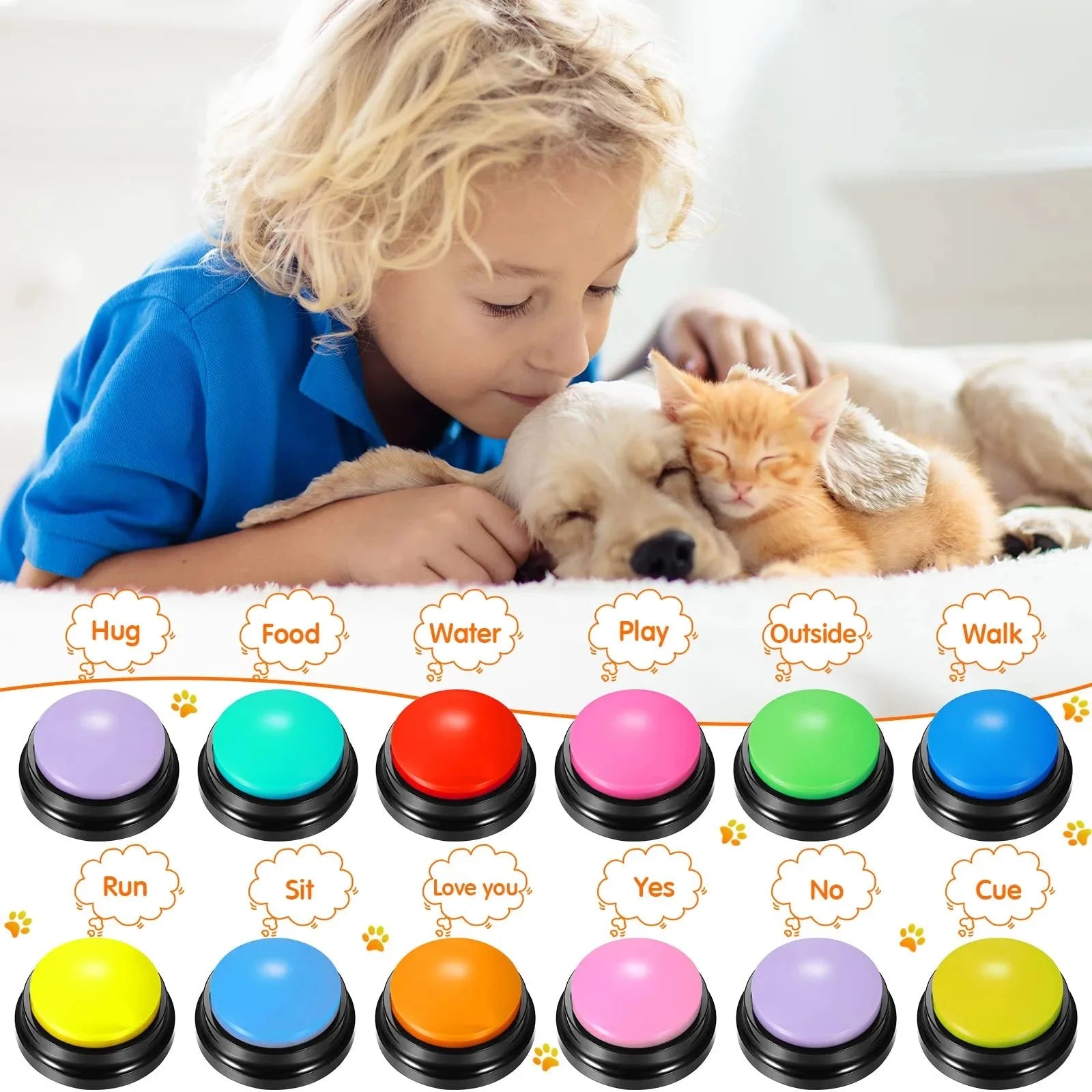 Botones Inteligentes para Perros - Enseñales a comunicar 