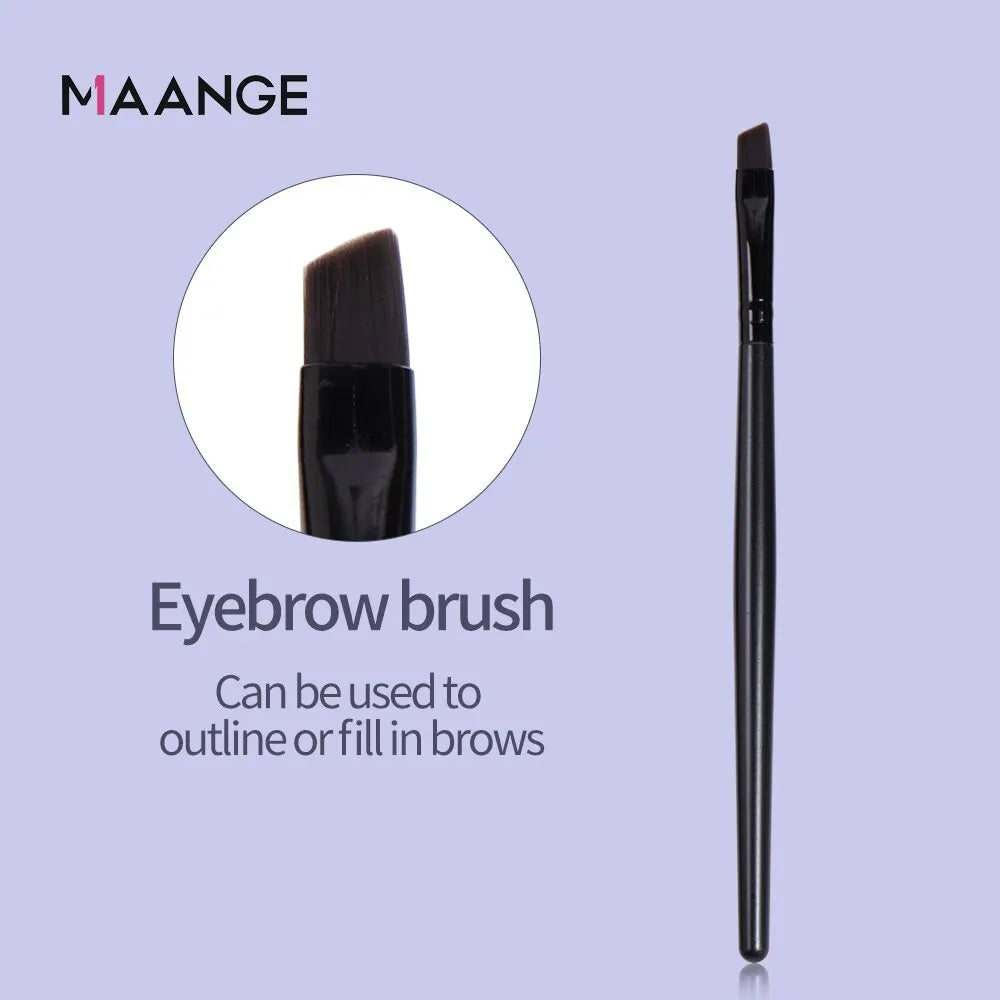 Kit de Brochas para Ojos | 6 Pinceles de Precisión para Sombra y Delineado 