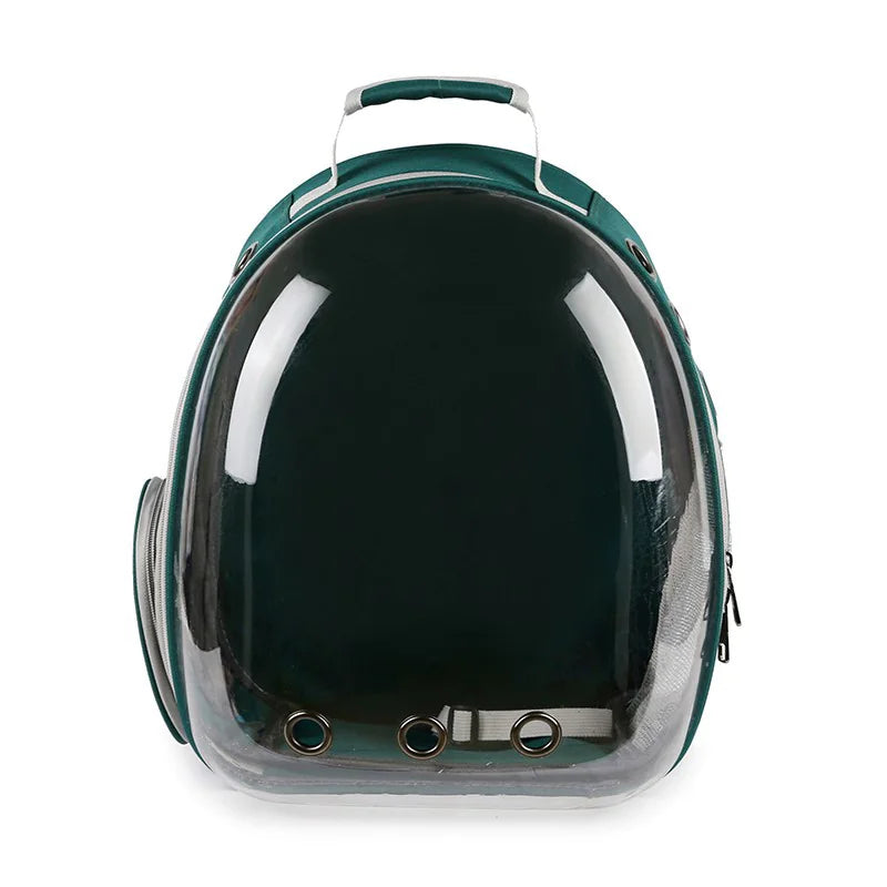 Mochila para Gatos Tipo Cápsula Espacial - Uso Exterior