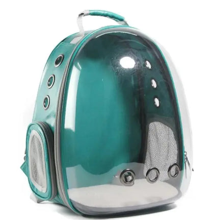 Mochila para Gatos Tipo Cápsula Espacial - Uso Exterior